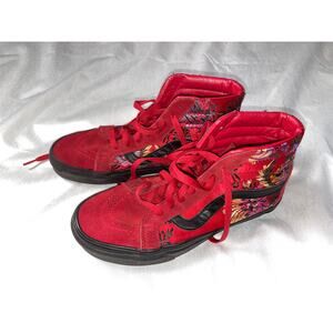 Vans Sk8 Reissue Hi Festival Santin Floral Suede Woman's Hi-Top - Size 8
